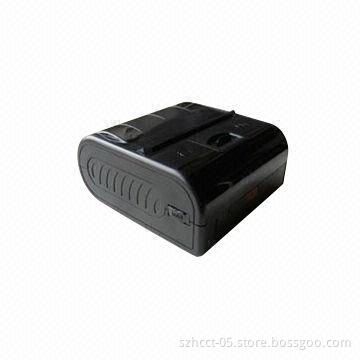 80mm Portable Bluetooth Thermal Printer, -20 to 70°C Storage Temperature